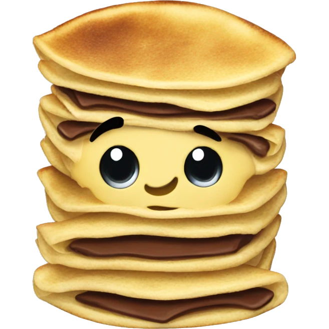 Crêpe Nutella emoji