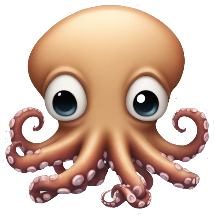 Angry octopus ￼ emoji