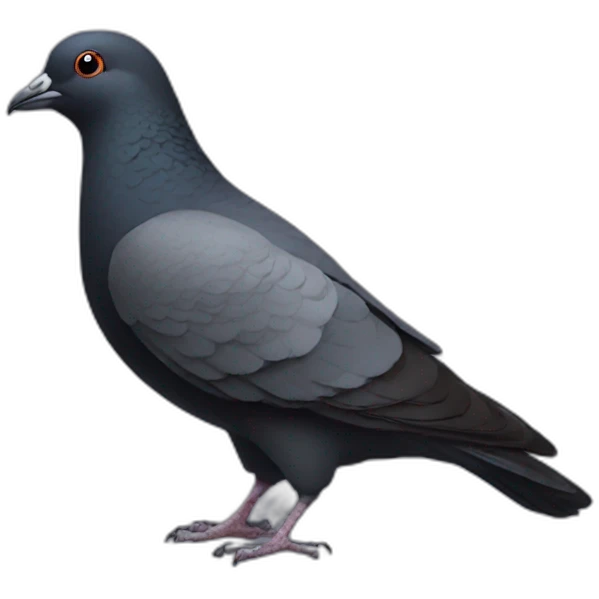 Black Pigeon emoji