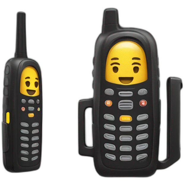 Walkie talkie emoji