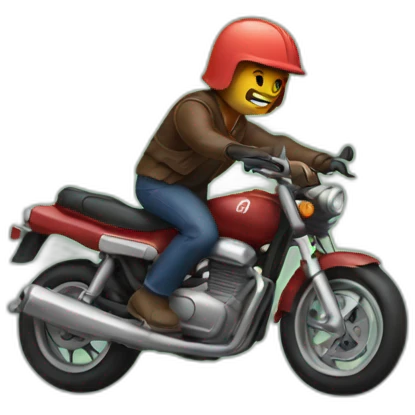 Og rider with a hammer emoji