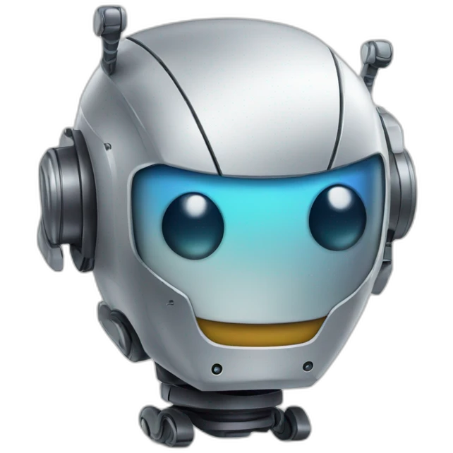Robot saludando emoji