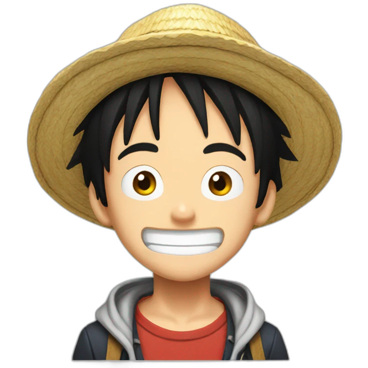 Luffy emoji