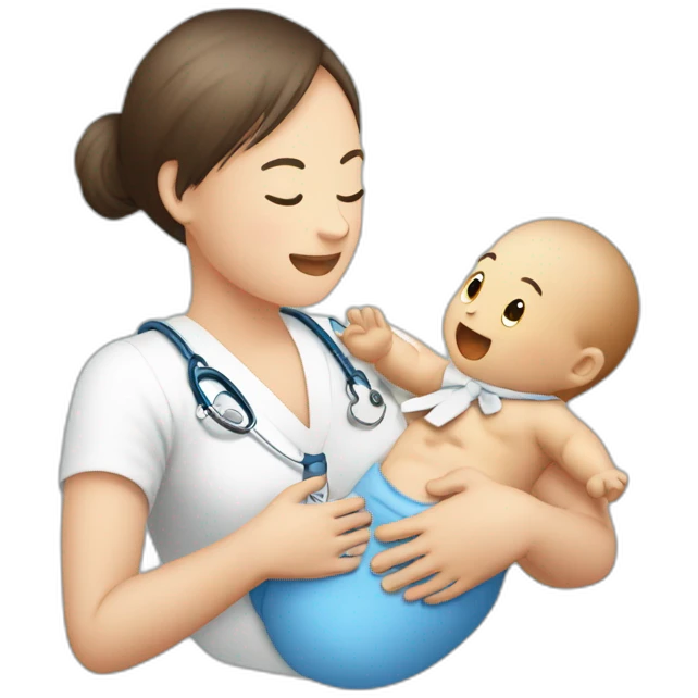 porte-bébé physiologique emoji