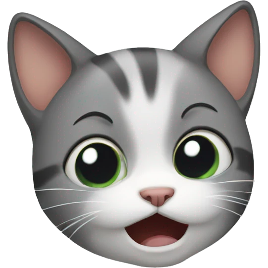 Cat crying emoji
