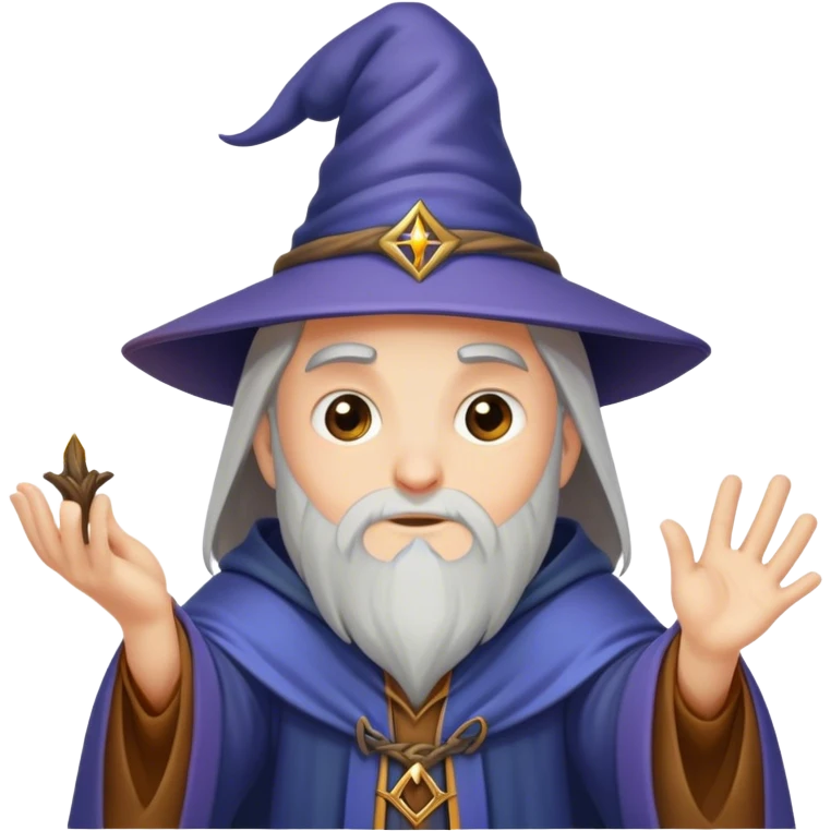 wizard casting a spell emoji