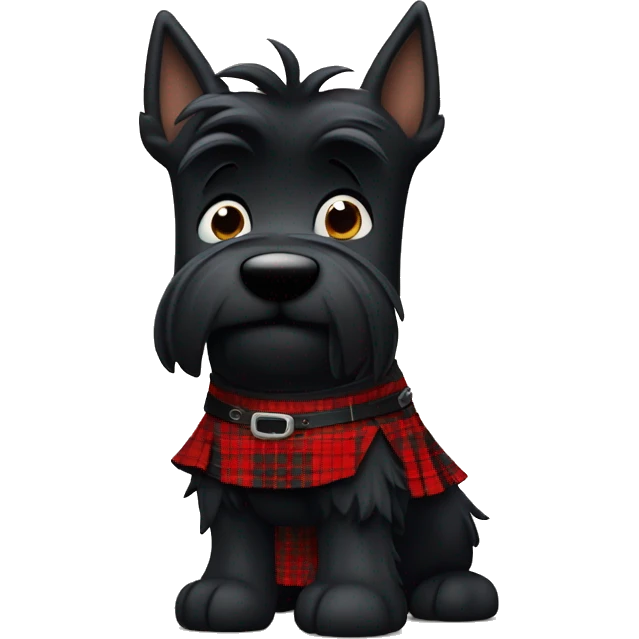 Scottie pipen wearing a kilt emoji