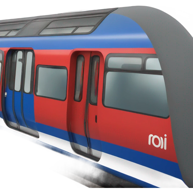 london tube side view emoji
