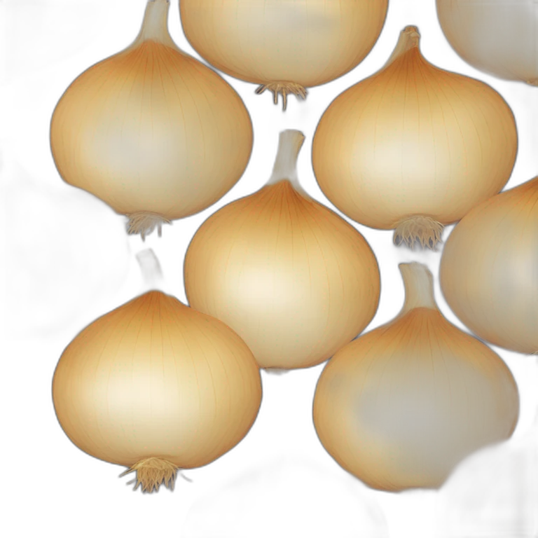 Onion with a combover emoji