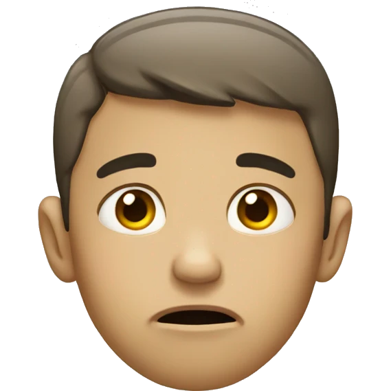 Sad boy  emoji