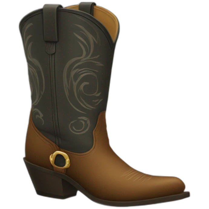 Santiag boots emoji