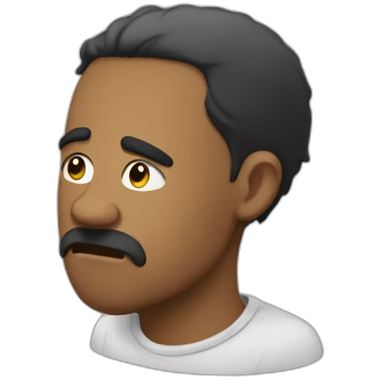 Sad tifoso emoji