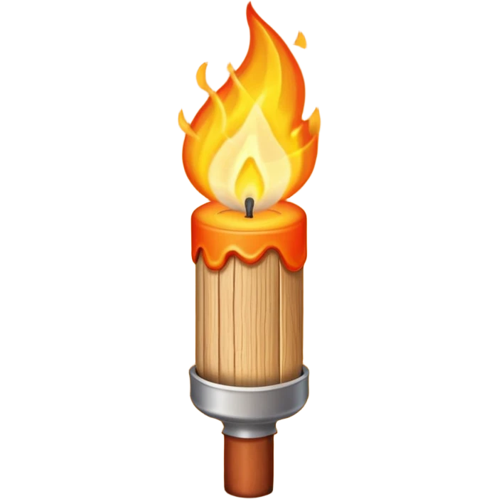 Lit matchstick emoji