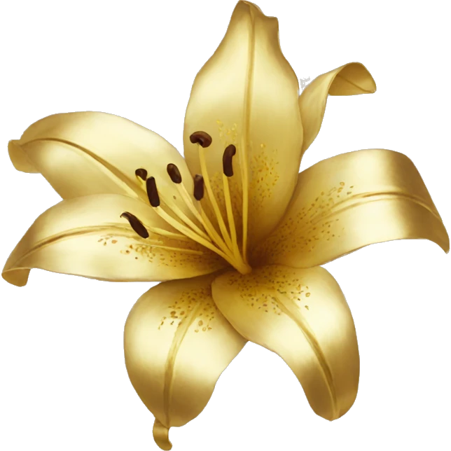 gilded lily emoji