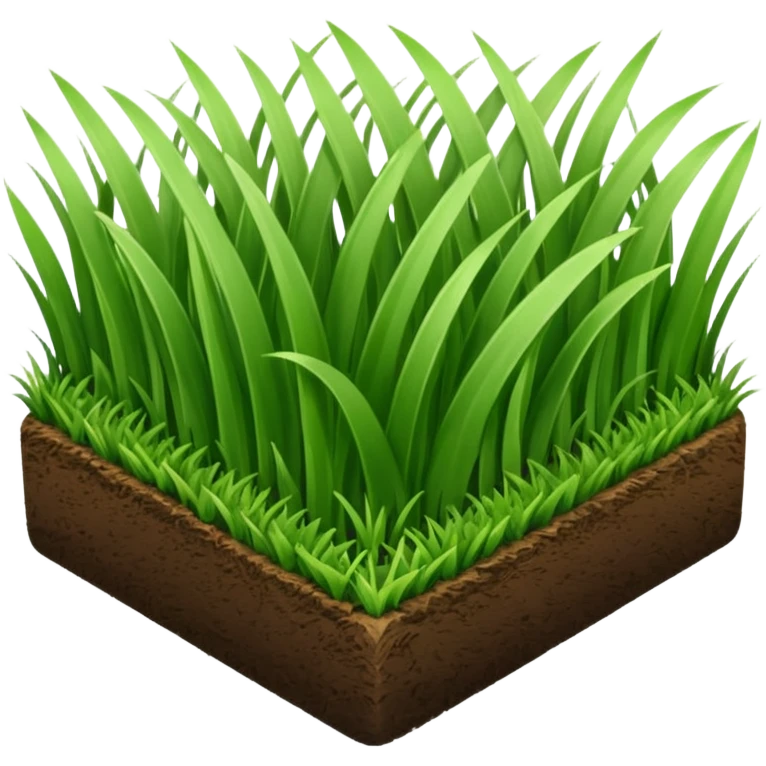 piece of short grass of a soccer field emoji