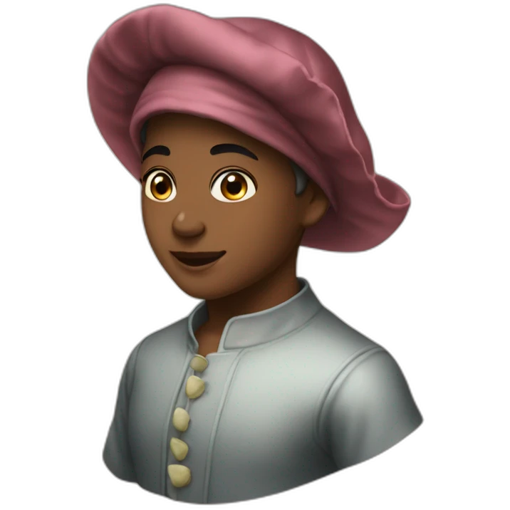 Tismey boy yet a satin bonnet emoji