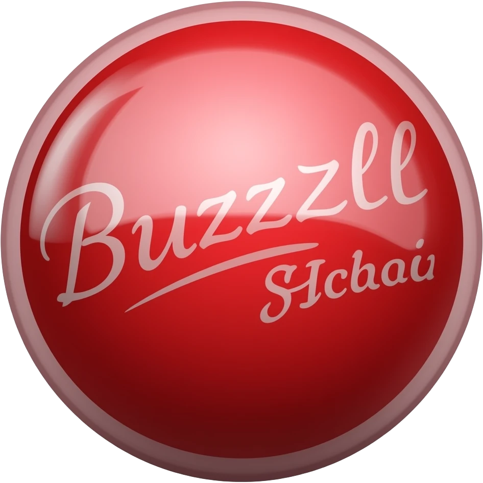 Red buzzball alcohol drink emoji