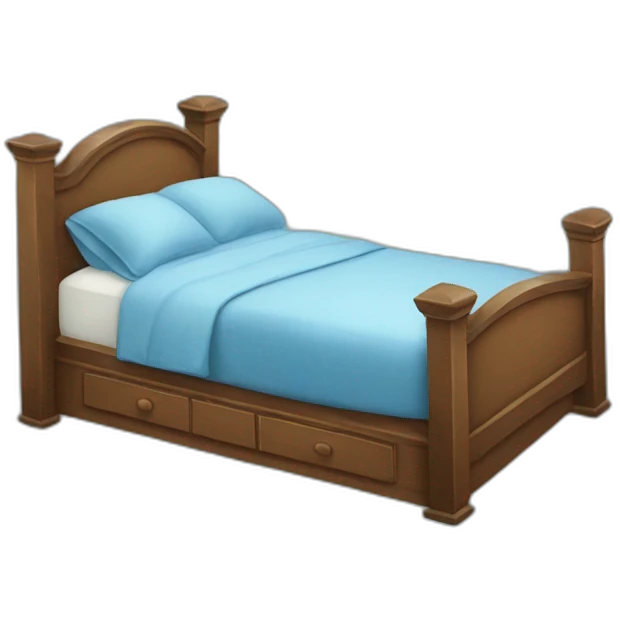 bed emoji