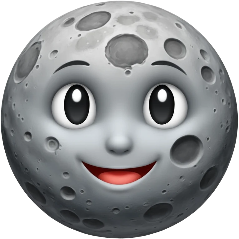 Real moon emoji