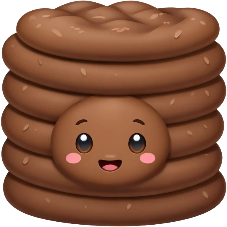 Poop cute  emoji