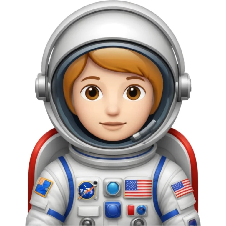astronaut us flag emoji
