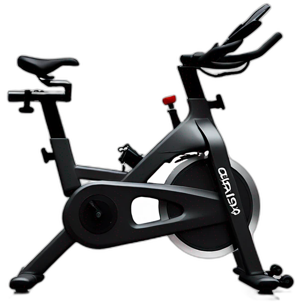 Peloton stationary bike with screen emoji