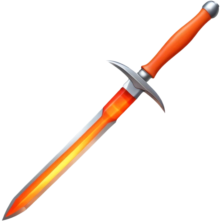 fire and blade emoji