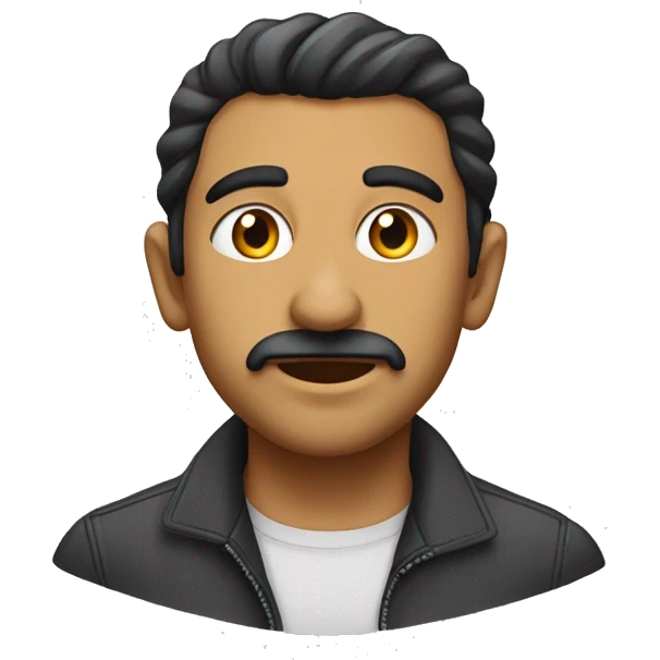 طفل صغير يركب حمار emoji