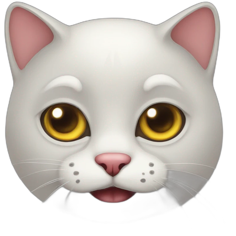 horror cat emoji
