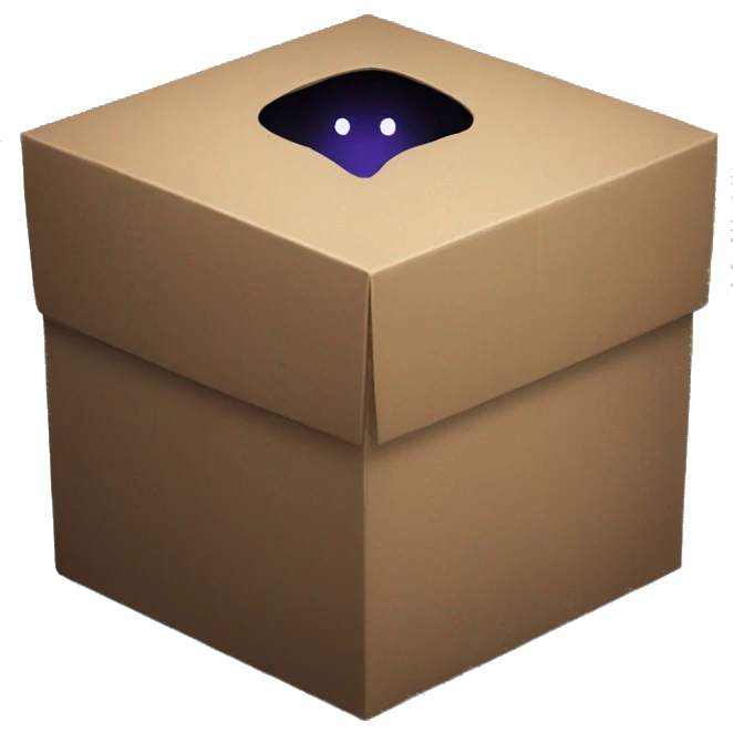 The void. The box. The magic.  emoji