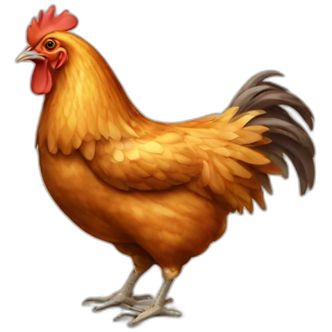 chicken emoji