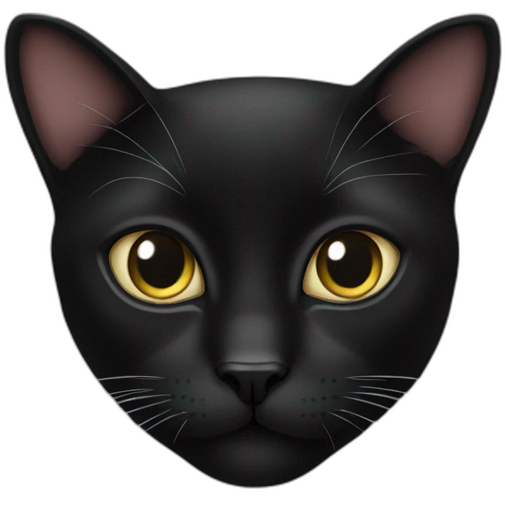 Cite black cat emoji