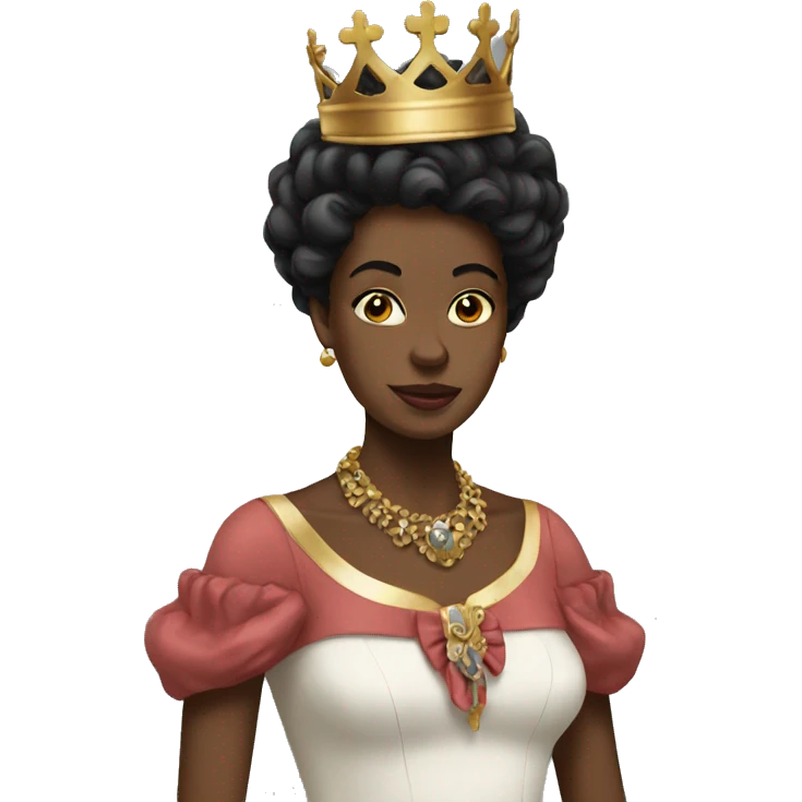 Black royalty emoji