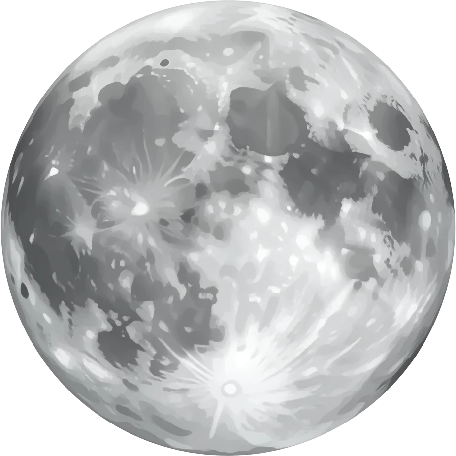 Waxing Gibbous Moon emoji