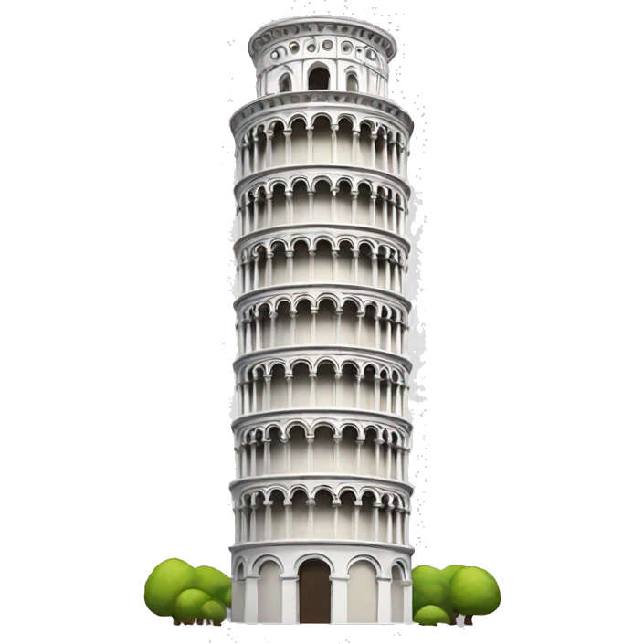 Pisa tower emoji