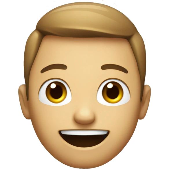 Person saying hi emoji