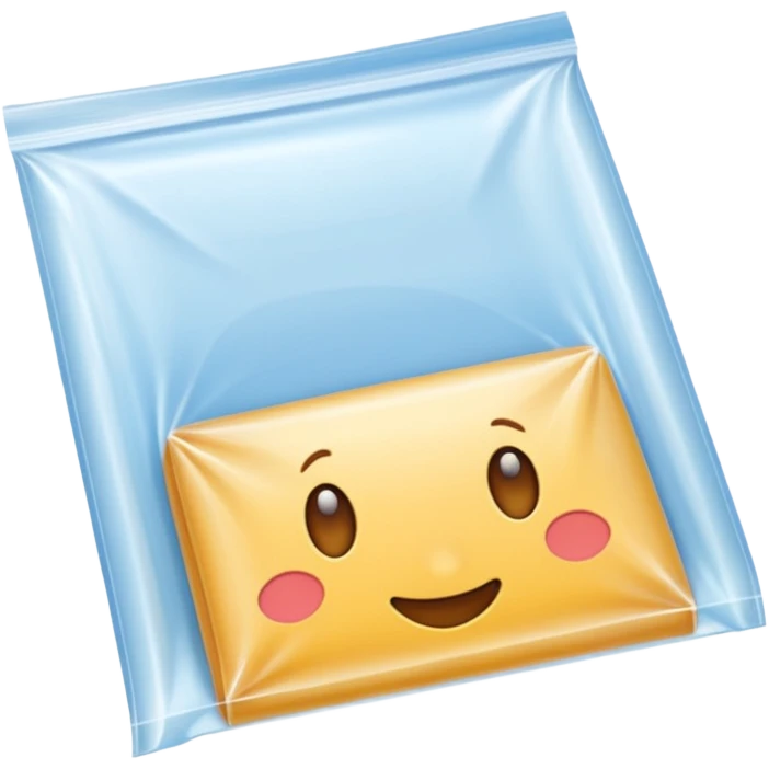 màng bọc thực phẩm emoji