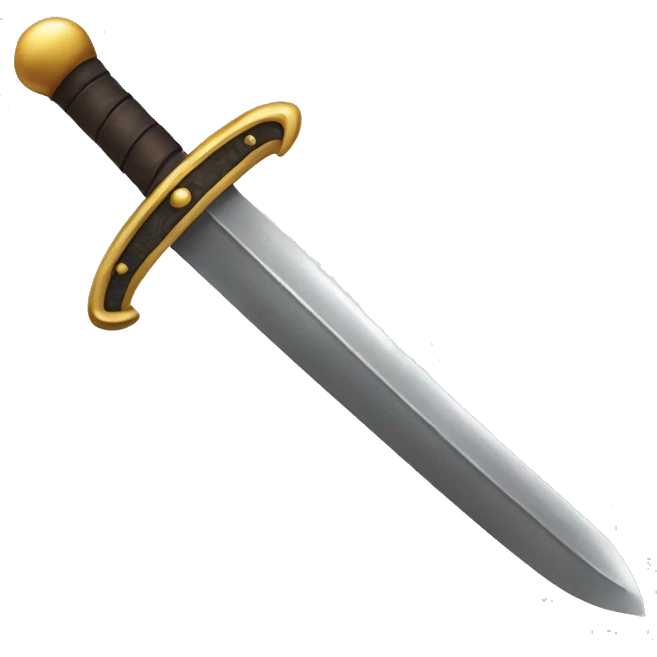 Sword in hand emoji