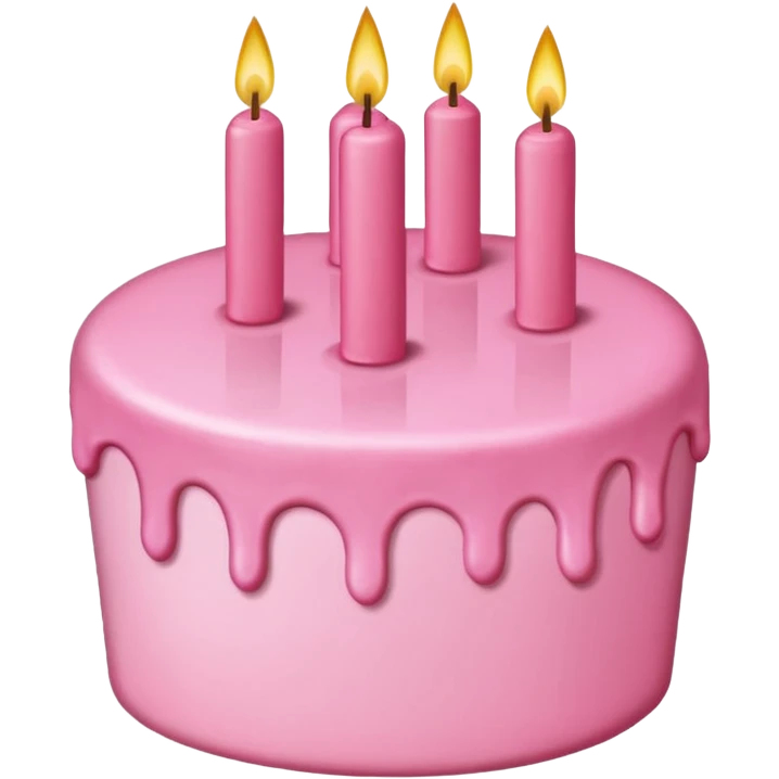 pink cake emoji