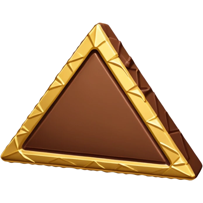 Chocolate toblerone emoji