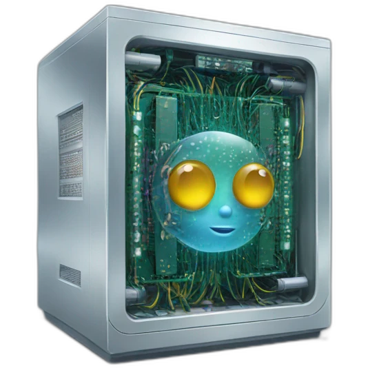 Quantum computer emoji