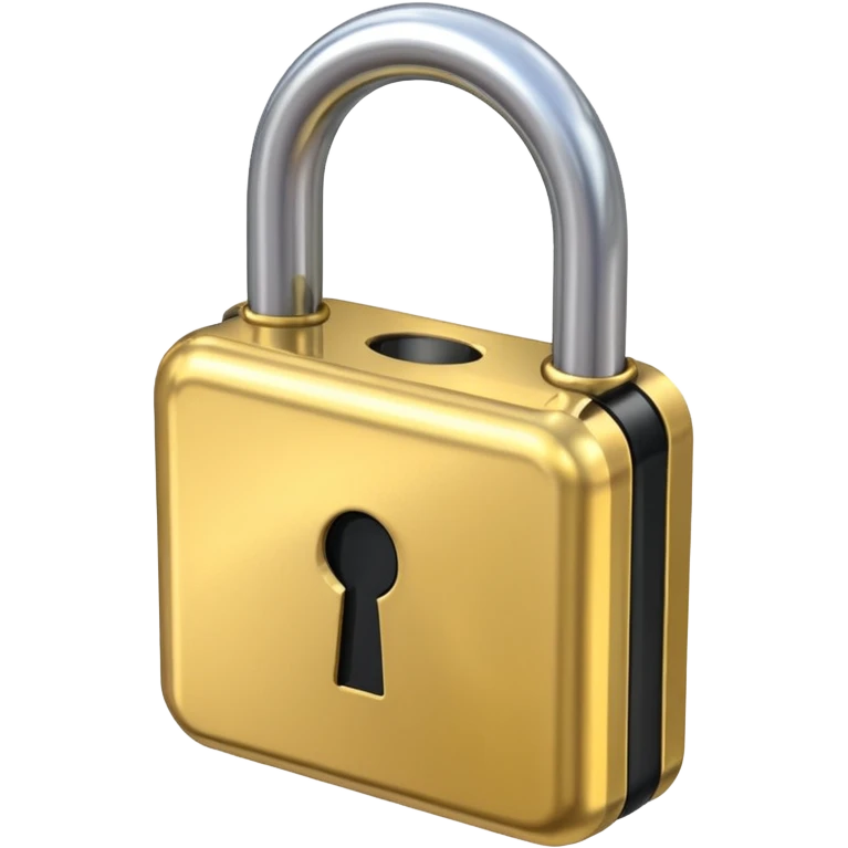 padlock with key emoji