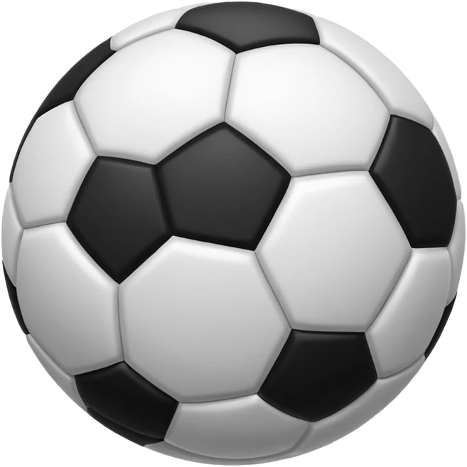 Un balón de básquet blanca y negra emoji