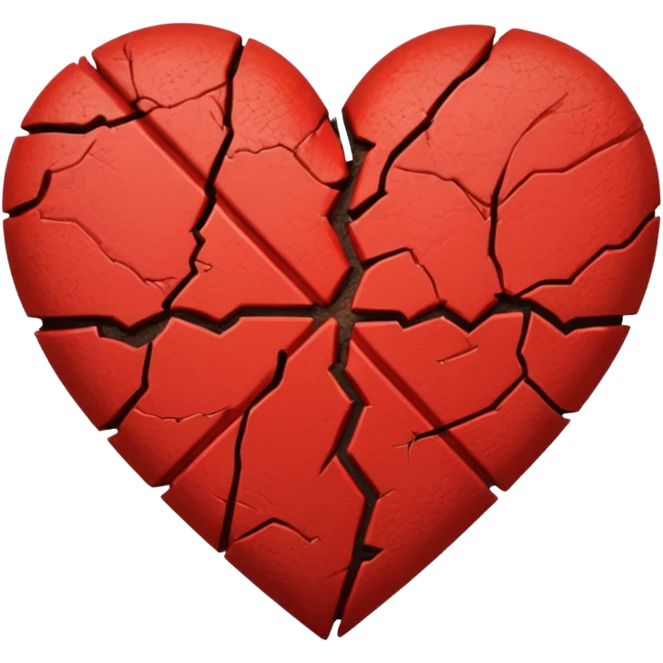 a croosed out heart emoji