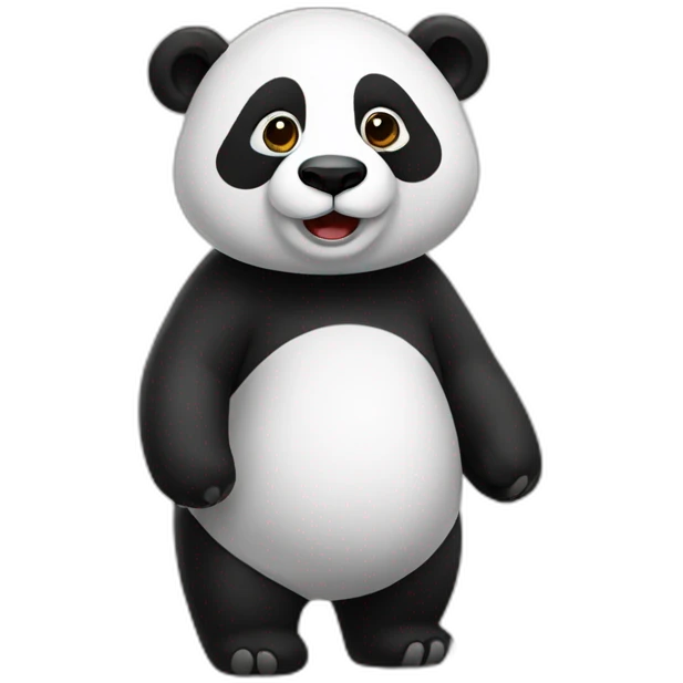 memditating Panda emoji