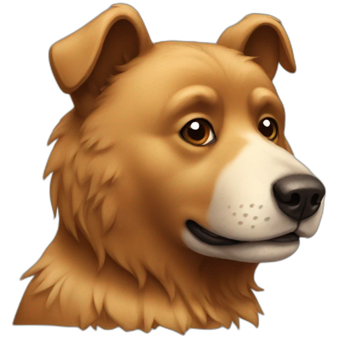 Dog Bear emoji