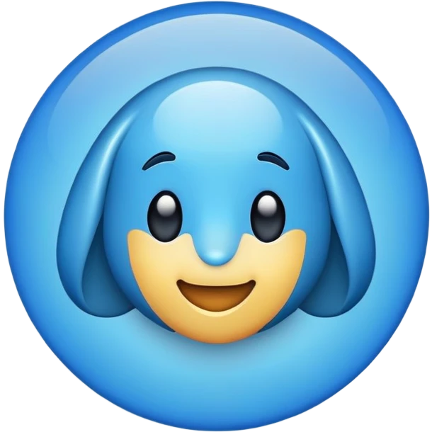 Blue tick emoji