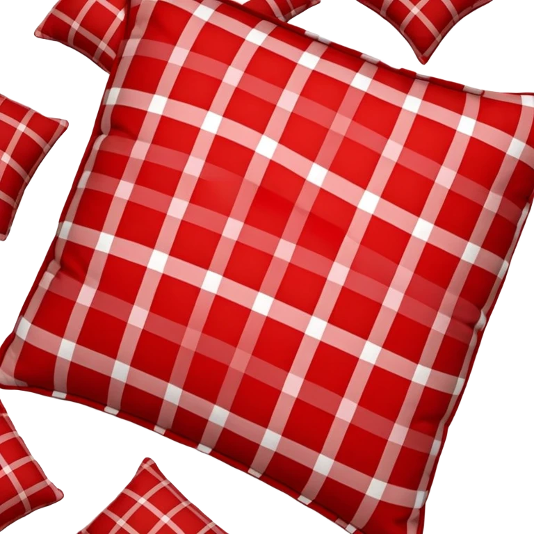red plaid oillows emoji