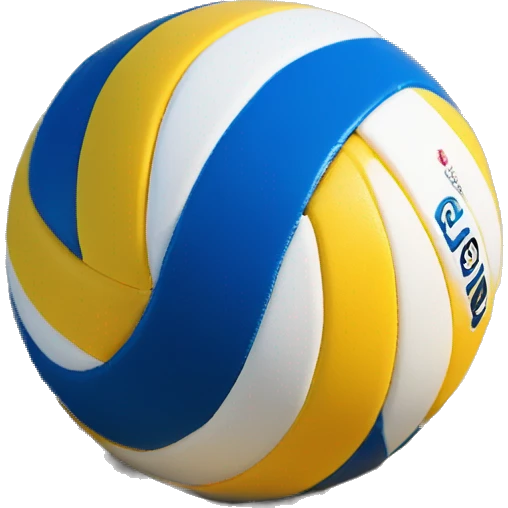 mikasa volleyball on the beach emoji