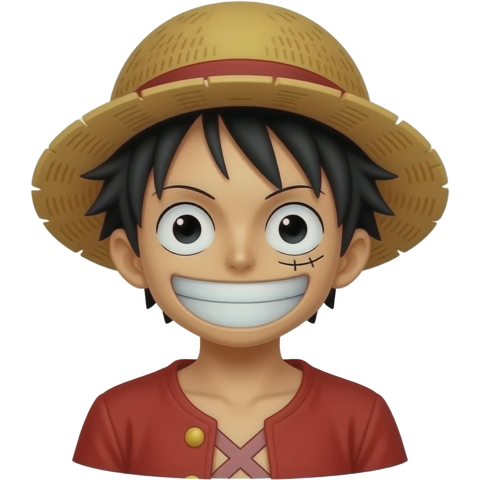 Luffy emoji